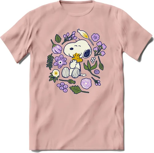 Vista 4 de BRIEF INSANITY Unisex Snoopy Peanuts T-Shirt - Comfy, Ultra-Soft, Short Sleeve Graphic Tee Snoopy Coco