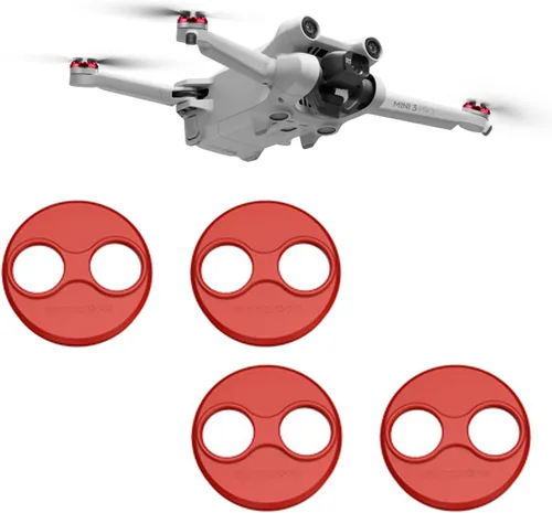 Vista 7 de Mavic Mini 3 4 Pro - Tapa de aluminio para motor DJI Mini 4 Pro/Mini 3 Pro/Mini 3 Drone Accesorio – A prueba de polvo, impermeable, resistente a