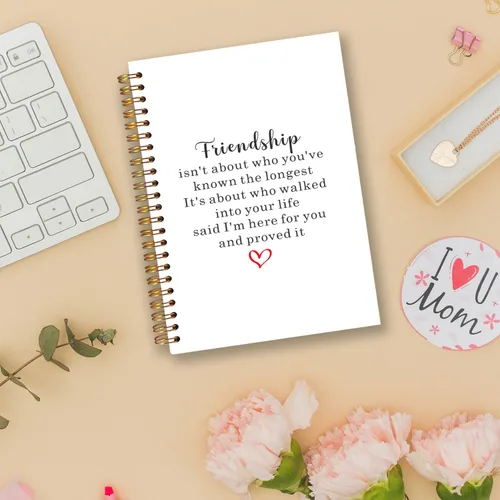Vista 6 de Cuadernos de espiral de amistad, regalos de amistad para mujeres, amigos, diario, regalos para mejores amigas, diarios para escribir, cuaderno