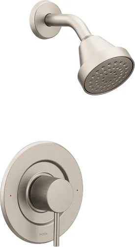 Vista 14 de Moen Align Oro Cepillado Posi-Temp Kit de Grifo de Ducha Moderno con Equilibrio de Presión y Rendimiento Ecológico, Válvula Requerida, T2192EPBG