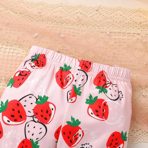 Vista 5 de YOUNGER TREE Traje de primer cumpleaños para bebé niña - Mi primer cumpleaños mameluco y pantalones acampanados
