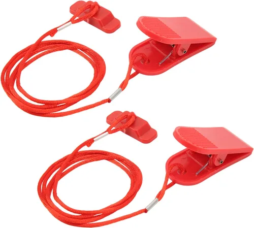 Vista 7 de Yosoo Health Gear Llave de seguridad para cinta de correr, diseño magnético universal, paquete de 2
