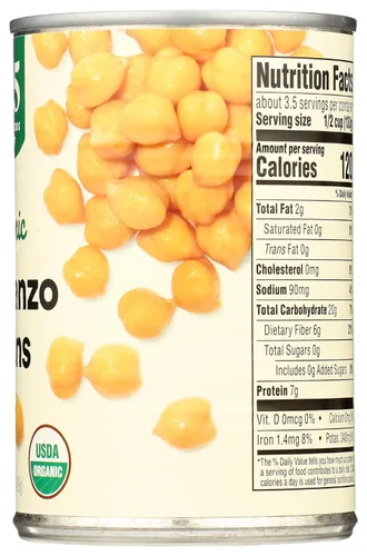 Vista 5 de 365 by Whole Foods Market, Garbanzos orgánicos, 15.5 onzas