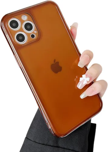 Vista 33 de ZTOFERA Funda para iPhone 7/8/SE 5.5 pulgadas, linda funda de silicona suave transparente con parachoques retro de color transparente a prueba