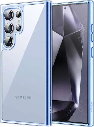 Vista 24 de JETech Funda para Samsung Galaxy S24 5G, Protector de Parachoques Antiamarilleamiento y Antiarañazos, Carcasa Rígida de PC (Negro)