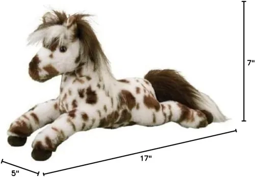 Vista 2 de Douglas Duke - Caballo Leopardo Appaloosa de peluche