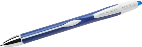 Vista 6 de BIC Atlantis pluma retráctil exacta, punta fina (0.7 mm), Azul 3 Count
