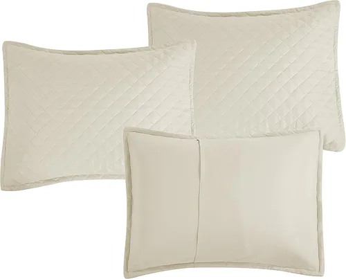 Vista 5 de HOMBYS Juegos de Fundas para Sofá Cama - Juego de Ropa de Cama para Sofá Cama con Costura de Diamante, Ropa de Cama Acogedora para Todas