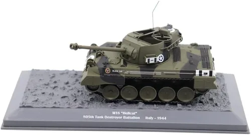 Vista 8 de M18 Hellcat Tank Destroyer - Black Cat, 805º Batallón de Destructores de Tanques, Italia, 1944 (escala 1:43)