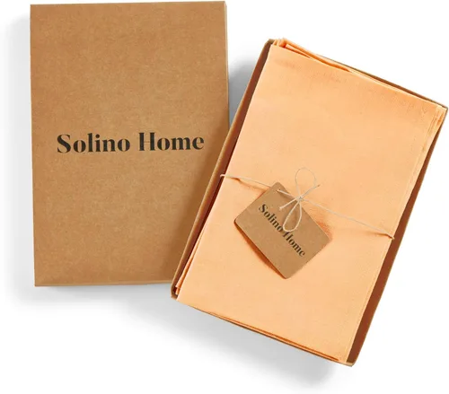 Vista 146 de Solino Home Juego de 4 manteles individuales blancos de 100 % lino puro de 14 x 14 pulgadas para invierno, San Valentín, primavera, Pascua, Fete