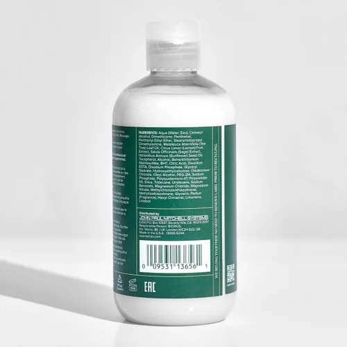 Vista 3 de Acondicionador Engrosador de Árbol de Té y Salvia de Limón, Construye Cuerpo + Aumenta Volumen, Para Cabello Fino