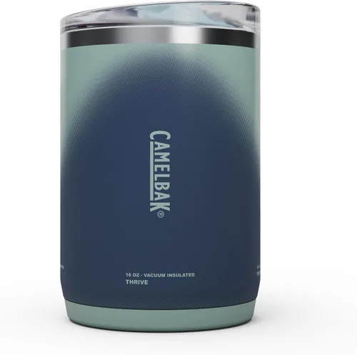 Vista 2 de CamelBak Thrive - Taza de acero inoxidable, 16 onzas, Deep Sea Dawn Amanecer de aguas profundas