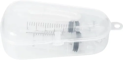 Vista 7 de PandaEar Irrigador nasal para bebés con caja portátil, irrigador nasal profesional para bebés con pinzas y cepillo de limpieza para recién nacidos