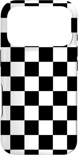 Vista 30 de Checked Chessboard Black Case for iPhone 17