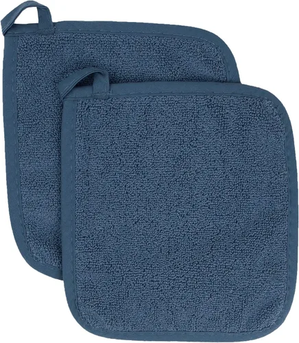Vista 22 de RITZ Guante de olla y protector térmico de rizo: Resistente al calor sin igual, duradero 100% algodón – Diseñado ergonómicamente para un agarre