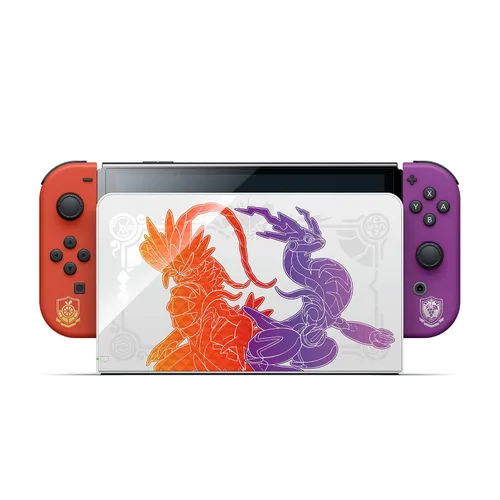 Vista 8 de Nintendo Switch OLED Model Pokémon Scarlet & Violet Edition