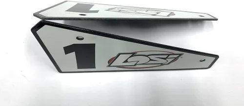 Vista 3 de Escala 1/5 RC Placa vertical izquierda y derecha y placa triangular de la jaula de rollo de carcasa para Rovan LT DDT QL-5T 5ive-T 4X4 cuerpo