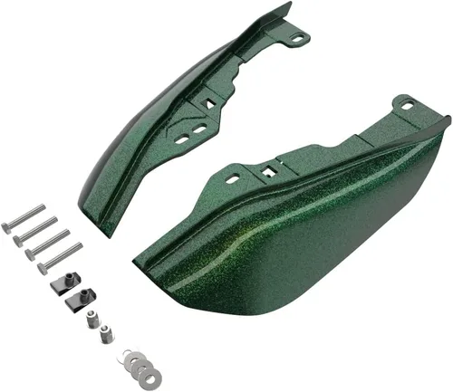 Vista 82 de Advanblack Deflectores de aire Road Glide de marco medio 2024 compatibles con Harley Touring Street Glide, Road King, Electra Glide, 2009-2025