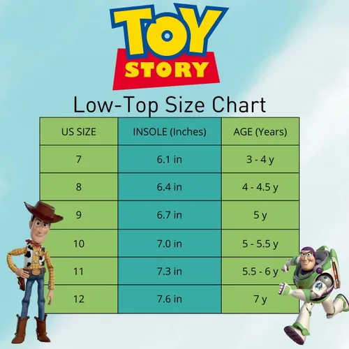 Vista 6 de Josmo Mickey Mouse Toy Story Paw Patrol Zapatos Buzz Lightyear Chase Marshall - Tenis de lona para niños pequeños (niños pequeños) (talla 5-12)