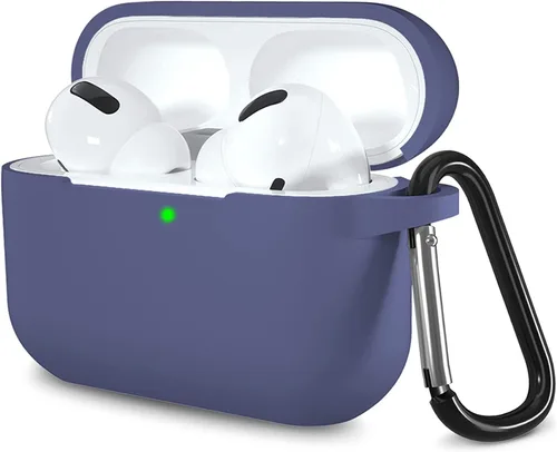 Vista 13 de Lerobo Funda compatible con AirPods Pro, funda protectora de silicona suave diseñada para Apple AirPod Pro 2, funda de carga para mujeres y hombres