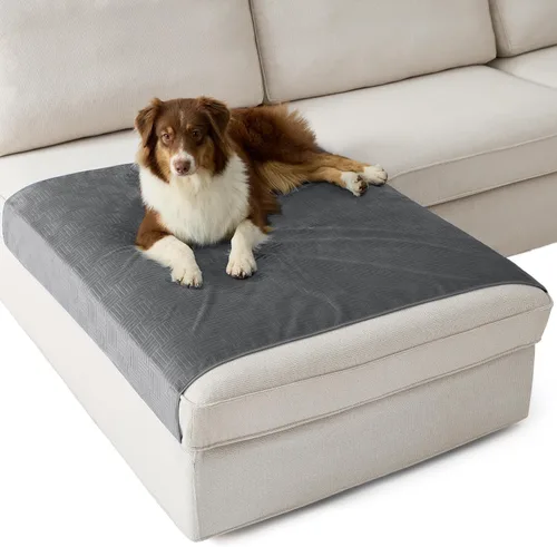 Vista 19 de Bedsure Funda de cama impermeable lavable para perros, manta impermeable para sofá y cama individual, protector ligero de muebles para mascotas