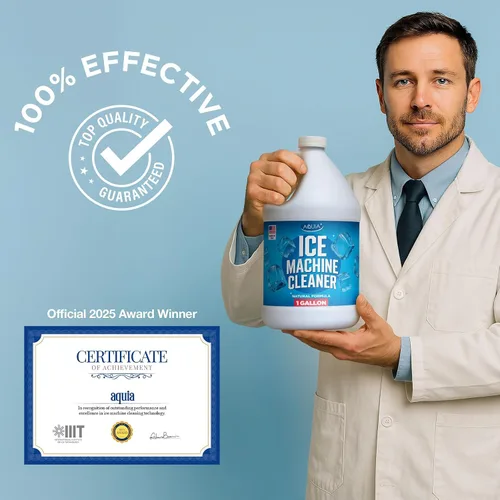 Vista 3 de Limpiador y descalcificador de máquina de hielo de galón Limpiador de máquina de hielo para todas las marcas; Opal, Scotsman, Manitowoc, Affresh