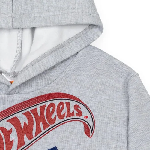 Vista 3 de Hot Wheels Sudadera con capucha de forro polar para niños pequeños a niños grandes