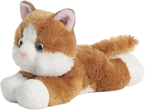 Vista 26 de Aurora® Adorable Mini Flopsie™ Mei Mei™ Animal de peluche, facilidad juguetona, compañeros atemporales, color blanco, 8 pulgadas