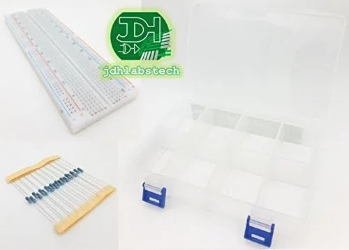 Vista 6 de Kit de inicio de electrónica digital con puertas lógicas y accesorios
