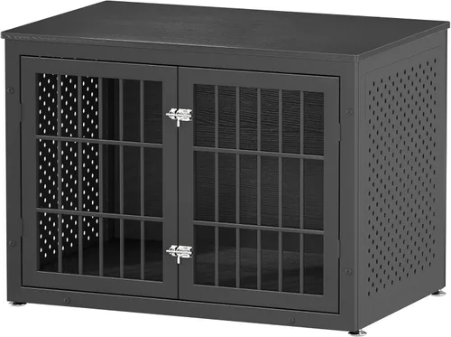 Vista 15 de rehomerance Jaula/Mueble de Servicio Pesado de 26" para Perros Pequeños, Perrera de Metal para Perros con Alta Ansiedad, Jaula para Mascotas a