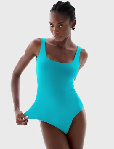 Vista 5 de PUMIEY Body para mujer, sin mangas, sin espalda, sin espalda, colección Sharp