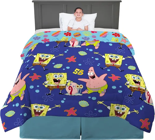 Vista 31 de Franco Ropa de cama para niños, edredón de microfibra suave, individual, Hello Kitty