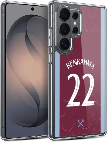 Vista 126 de Head Case Designs Officially Licensed West Ham United FC James Ward-Prowse 2023/24 Players Home Kit Gel Case [Military Grade Protection] Compatible