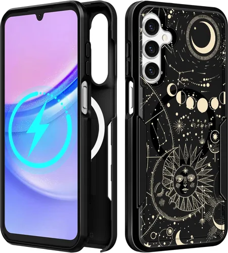 Vista 174 de Funda para Moto G 5G 2024 – Compatible con MagSafe para mujeres y niñas, bonita funda protectora magnética para teléfono, diseño femenino Kawaii