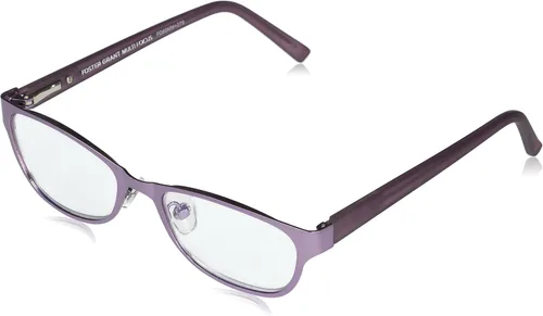 Vista 7 de Foster Grant womens Charlsie Multifocus Reading Glasses Cat-Eye Reading Glasses Azul marino satinado/transparente