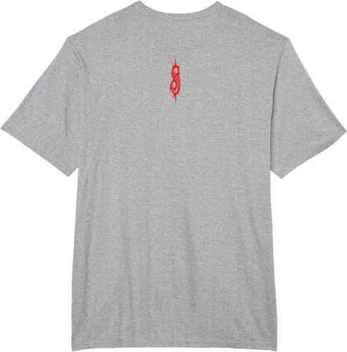 Vista 124 de Slipknot Tribal Calavera playera, niños 12, Rojo