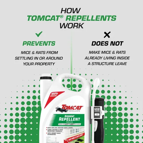 Vista 3 de Tomcat Repellents Repelente de roedores listo para usar