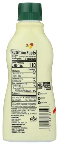 Vista 3 de 365 by Whole Foods Market, Jarabe de chocolate orgánico, 15.8 onzas