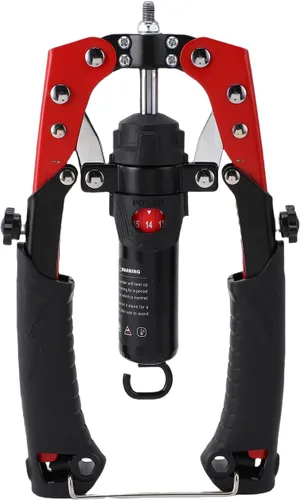 Vista 3 de ZJchao Entrenador trenzado de potencia hidráulica Equipo de ejercicio de brazo de resistencia ajustable para entrenamiento de fuerza de cuerpo