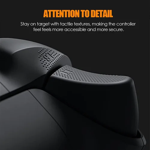 Vista 3 de Parachoques de repuesto LB RB botón para controladores Xbox Series XS (2 piezas) (negro)