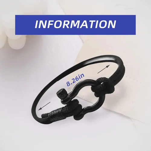 Vista 20 de Pulsera de cuero para hombre (mahua/matikou/yuanquan/8 Infinity)