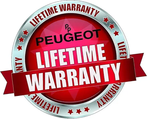 Vista 8 de Peugeot - Reloj con forma de tanque para mujer con pulsera de eslabones de pantera reloj de vestir con bisel de cristal y esfera de números romanos