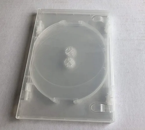 Vista 2 de Viva Elite 1 funda de repuesto para DVD sólido súper transparente Quad Hold 4 discos con solapa giratoria de 0.551 in