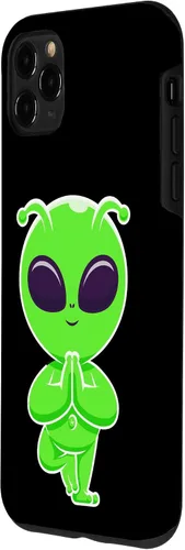 Vista 26 de iPhone 13 Pro Max Namaste Alien Respect gift Case