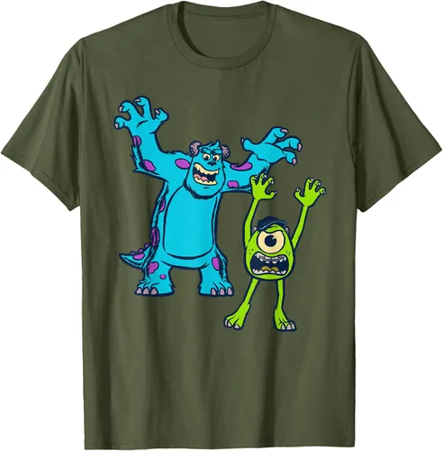 Vista 48 de Camiseta de la Universidad Sulley y Mike de los Monsters de Disney Pixar