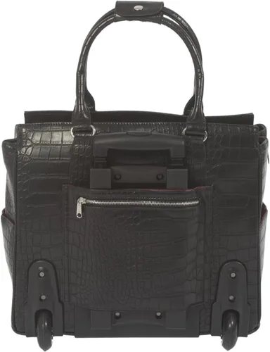 Vista 4 de JKM & Company Rolling Laptop Bag for Women Designer Wheeled Briefcase Fits 13-17" Laptops Office Travel Computer Case