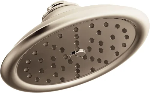 Vista 11 de Moen S6310BN ExactTemp - Cabezal de ducha de lluvia de una función de 7 pulgadas con tecnología de inmersión a un caudal de 2.5 GPM, níquel cepillado