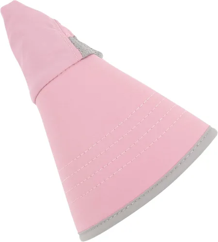 Vista 6 de Sombrero de pesca para mujer, con forma de cola de caballo de verano, protección UV, borde ancho, con solapa para el cuello