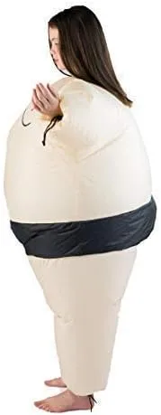 Vista 5 de Bodysocks Disfraz inflable de luchador sumo