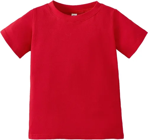 Vista 20 de Magic Park 6M-14Y Camiseta de manga corta y larga para bebés, camiseta de manga larga para niños, camisetas de color sólido para niños y niñas